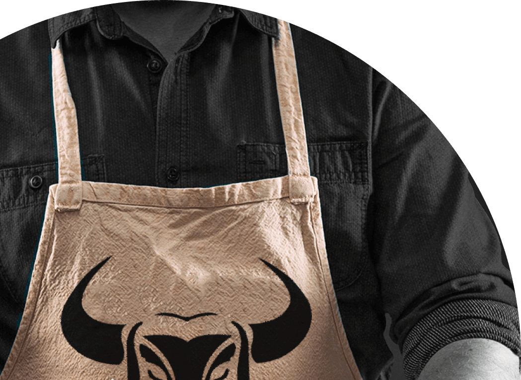 Kazazi Butcher with Apron